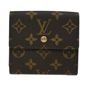 LOUIS VUITTON Porte Monnaie Billet Carte Credit Wallet Monogram M61652 09KB724